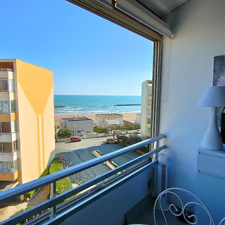 Valras-plage: Rénové 1 Chambre, Clim, Wifi, Parking, à 50m De La - Fr-1-781-59 Appartement *