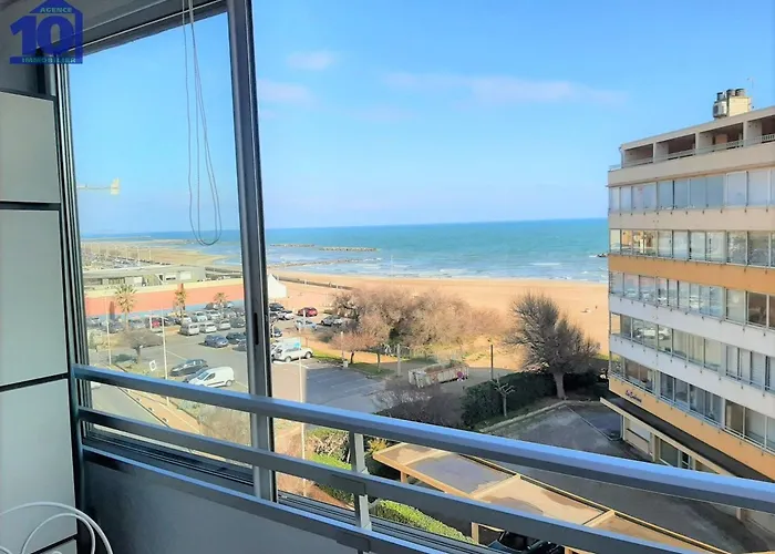 Appartement Valras-plage: Renove 1 Chambre, Clim, Wifi, Parking, A 50m De La - Fr-1-781-59