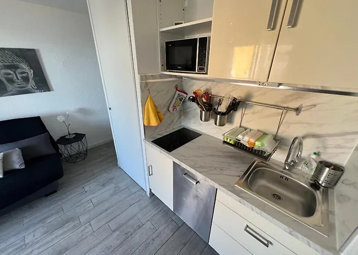Appartement Valras-plage: Renove 1 Chambre, Clim, Wifi, Parking, A 50m De La - Fr-1-781-59 *
